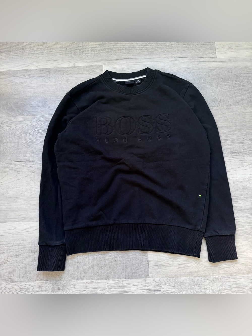 Hugo Boss Black Embossed BOSS Crewneck Sweater